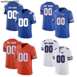 Maillots de football personnalisés College Florida Gators Jeff Driskel Kyle Trask Tim Tebow E.Smith Aaron Hernandez Kyle Pitts Kadarius Toney Josh Hammond Jefferson Franks