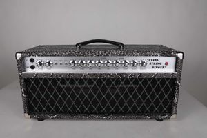 Custom Crododile Tolex Steel String Singer SSS100 Amp Tone Estilo de lujo Amplificador de guitarra con cable Combo de cabeza 100W