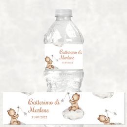 Étiquettes autocollants de bouteille d'eau mignonne personnalisées personnalisés nom personnalisé garçon fille baby shower favorise autocollant anniversaire fête biberon