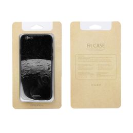 Aangepaste ontwerp verpakking voor iPhone x cases verpakking geschenkdoos met PVC verpakking pakket doos voor iphone cases