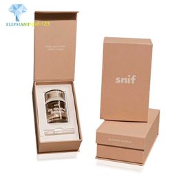 Boîte-cadeau de parfum de qualité supérieure en carton écologique pour femme, Design personnalisé unique, impression Uv de luxe, vide, huile essentielle