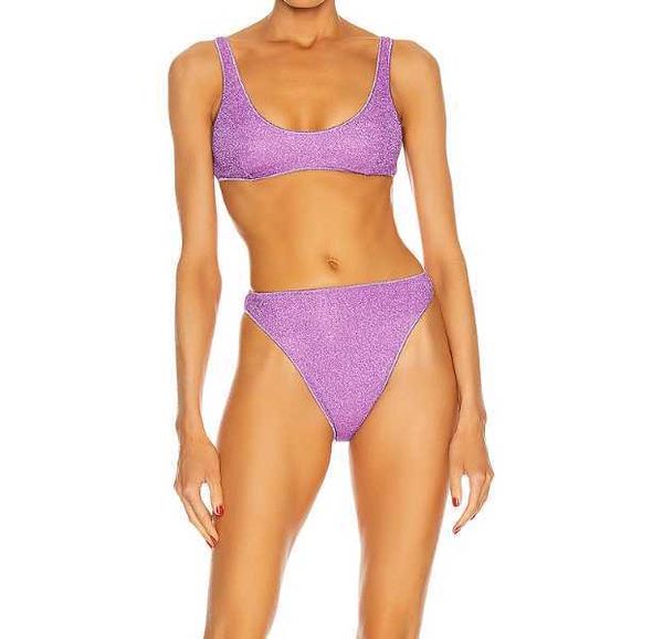 Diseño personalizado Mujer Fitness Bikini Chica Traje de baño de dos piezas Sexy Reciclar Ropa de playa Deporte activo Tallas grandes Cubrir Reversible Oem