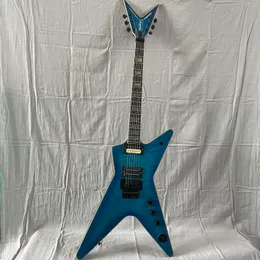 Aangepaste Dimebag Signature Model elektrische gitaar nieuwe blauwe Abalone inleg
