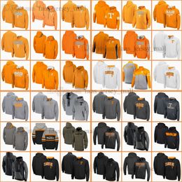 DIY personalizado S-6XL Tennessee Volunteers Sudadera con capucha de fútbol universitario Jersey ajustado 7 Joe Milton III 0 Jaylen Wright 10 Ardilla Blanco Negro Blanco Sudaderas con capucha cosidas por el equipo