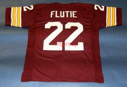 JERSEY personnalisé DOUG FLUTIE COLLEGE cousu ajouter n'importe quel numéro de nom