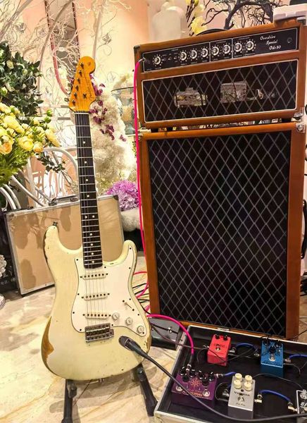 Ampli de guitare spécial DUMBLEOverdrive personnalisé ODS50 et 212 tête d'amplificateur de tonalité d'armoire verticale 50W accepter la personnalisation de projet d'ampli OEM