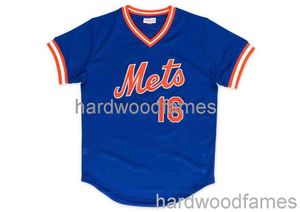 Custom Dwight Gooden # 16 Mitchell Ness 1986 Mesh Jersey Stitched Mannen Dames Jeugd Kid Baseball Jersey XS-6XL