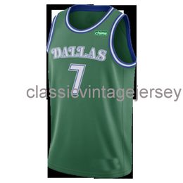 Aangepaste Dwight Powell #7 2020-21 Swingman Jersey genaaid heren vrouwen jeugd XS-6XL NCAA