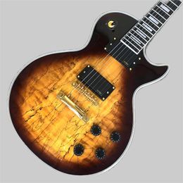 Guitare électrique personnalisée, touche en acajou, guitare acoustique atténuée, fabriquée en magasin en Chine, livraison gratuite