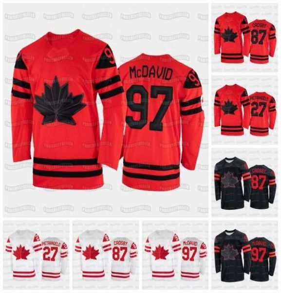 PERSONALIZADO Eric Staal Equipo Canadá 2022 Jersey de hockey de invierno Daniel Carr Adam Cracknell David Desharnais Landon Ferraro Josh HoSang Co1884780