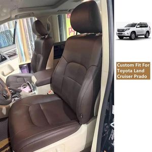 Housse de siège d'accessoires de voiture sur mesure pour Toyota Highlander Prado Infiniti QX80 cuir de haute qualité 7 places SUV MPV pour Outland217B