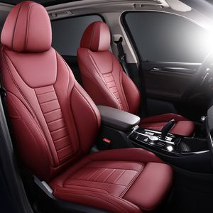 Couvertures de siège accessoires de voiture personnalisés pour 5 sièges Set Top Quality en cuir spécifique pour BMW X3 3 Série 7 5 X5 X1 1