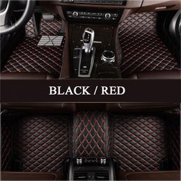 Tapis de sol de voiture sur mesure pour audi a3 a5 sportback A1 A3 A4 A6 A7 A8 A6L S3 5 6 7 8 AVANT Q3 Q5 Q7 TT Tapis de pièces automobiles mat256Z