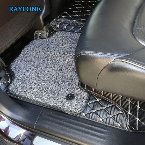 Tapis de sol de voiture sur mesure pour Mercedes Benz A C180/200 E260 W204 W205 W211 W212 W213 CLA GLC GLE GL ML S classe Auto tapis de protection ensemble d'accessoires de sol