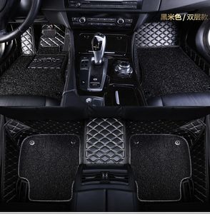 Alfombrillas personalizadas para Mitsubishi Lancer Galant ASX Pajero sport V73 V93 3D car styling revestimiento de piso alfombrado