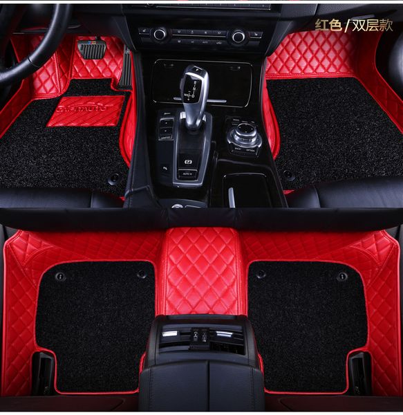 Custom Fit Coche Piso Mats para Suzuki Alto Jimny Swift SX4 S-Cross 3D Auto Parts Car Styling Heavy Duty Alfombra de la alfombra Tiempo