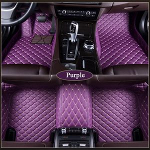 Custom Fit Car Floor Mats voor Volvo C30 S40 S60L S80L V40 V60 XC60 XC90 3D CAR-STYLING HEAVE TAPPIJT VLOER LINER325I 3