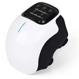 Aangepaste fit knie massager luchtcompressie been pijn circuliand op verwarmde kniebrace wrap elektrische knie massagerachine