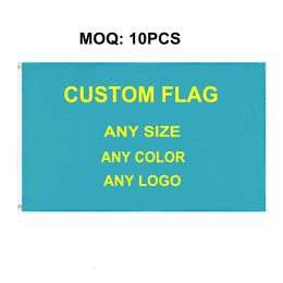 Bandera personalizada DIY Beach Banner Impresión Logotipo 90 cm X 150 cm 100D Poliéster Pongee Publicidad Impresión digital cubierta Ojales Cualquier estilo Cualquier tamaño está disponible