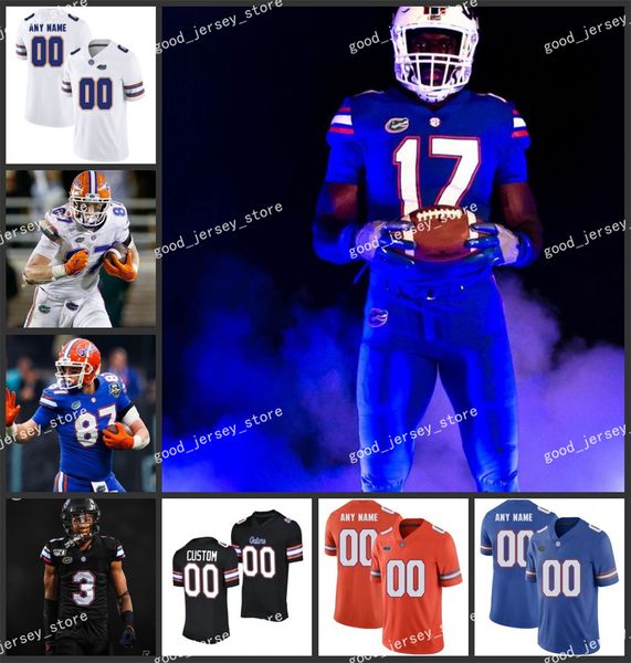 Maillot de football personnalisé Florida Gators College Trask Kyle Pitts Tim Tebow Emmitt Smith Mohamoud Diabate Maillots personnalisés 2024 Nouveau style