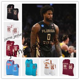 Jersey cosido de baloncesto personalizado Quincy Ballard Naheem McLeod RayQuan Evans Michael Brown John Horner Justin Lindner Tanor Ngom