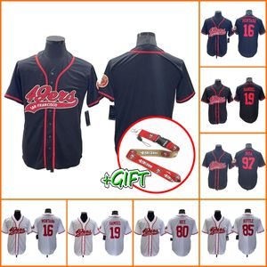 Camisetas de fútbol personalizadas Mujeres 85 George Kittle Jersey San''Francisco''49ers''Jimmy Garoppolo Nick Bosa Deebo Samuel Kyle Juszczyk Hombres jóvenes camiseta de béisbol blanca