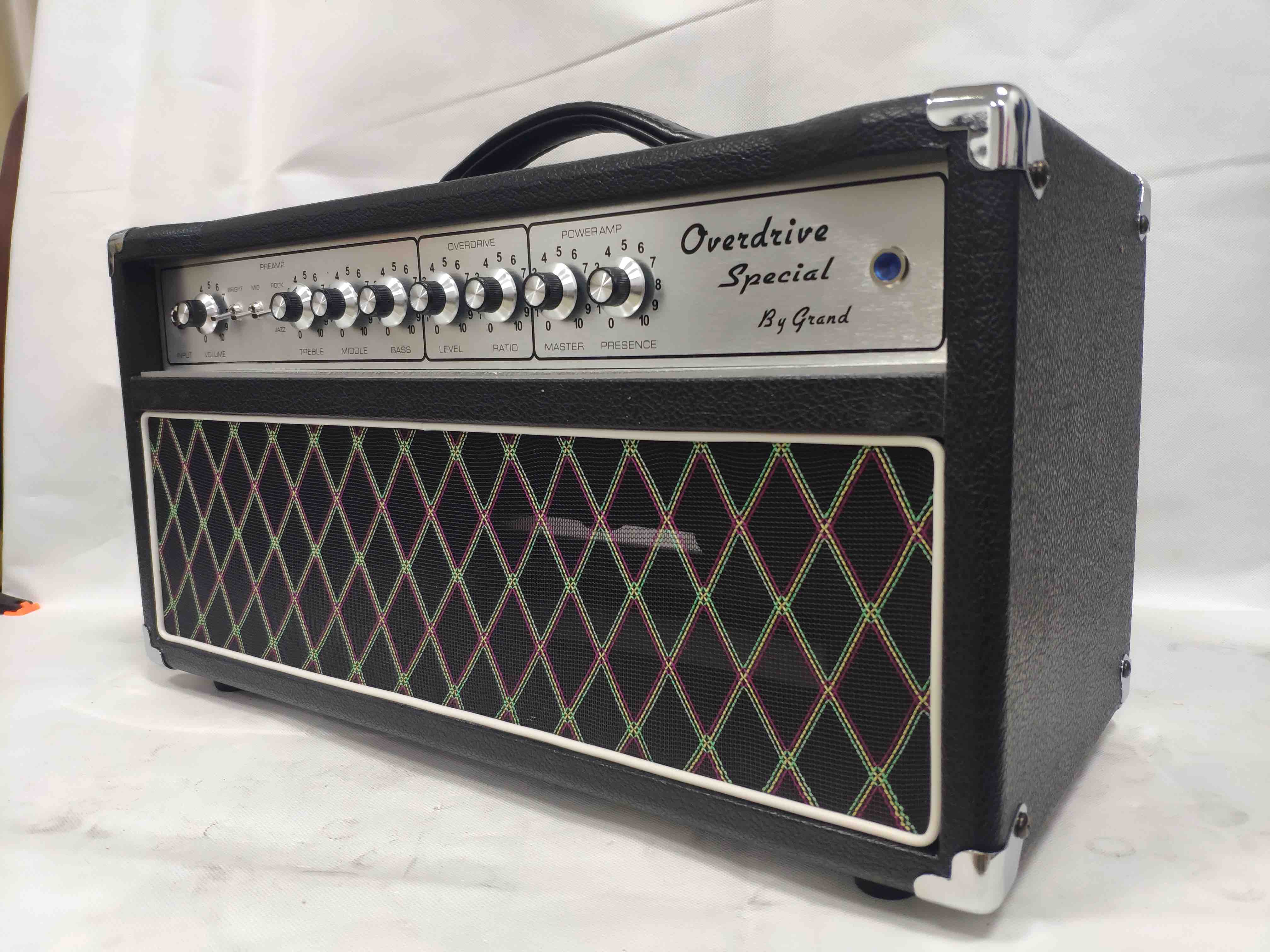 Custom G-ODS Tone Overdrive Special di Grand Guitar Amp 50W JJ Tubes con loop