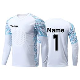 Aangepaste keeper Jersey PADDED SOOL COOM DOORIE SHIRT KIT Gepersonaliseerd voor jongensjongeren Volwassenen met naamnummer 240416