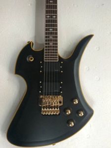 Custom Grand B.C r elektrische gitaar met gouden hardware in zwarte EMS gratis verzending