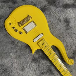 Douane Grand Prins Cloud Gitaar Elektrische Gitaar Spring Symbool Inlays Hand Made Instruments