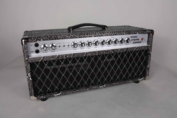 Amplificador de guitarra personalizado Grand Snake Tolex Dumble SSS100, tono de estilo Deluxe, amplificador de guitarra con cable manual, cabezal combinado de 100W