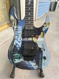 Guitare électrique GSP personnalisée, touche en palissandre