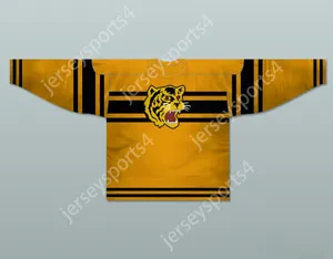 Hamilton Tigers personnalisé 1928-29 Jersey de hockey supérieur cousé S-M-L-XL-XXL-3XL-4XL-5XL-6XL
