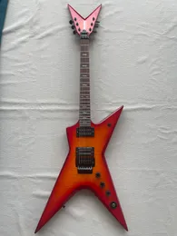 Modèle de signature dimebag haut de gamme personnalisé Guitare électrique ML Flame Cherry