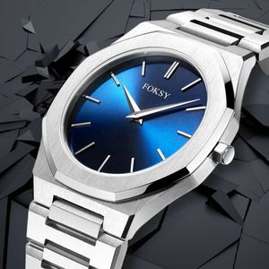 Op maat gemaakte waterdichte horloges van hoge kwaliteit met roestvrijstalen Montre Homme chronograaf quartzhorloge voor heren
