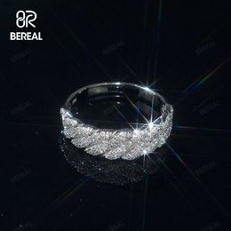 Testeur de bague personnalisé de Style cubain Hip Hop, diamant glacé Vvs Moissanite, or blanc, bijoux fins de mariage pour hommes et femmes