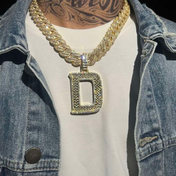 Collar de joyería de hip hop personalizado