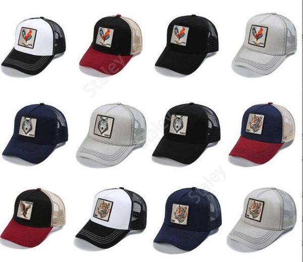 Hip Hop Mesh Men Men Trucker Hat Duck Gorros Anime Cartoon Wholesale Baseball Sports Caps 300PCS DAT454