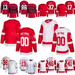 Custom Hockey 13 Pavel Datsyuk Jerseys 88 Patrick Kane 41 Shayne Gostisbehere 37 JT Compher 17 Daniel Sprong 46 Jeff Petry 36 Christian Fischer Team Jeugd Dames Heren