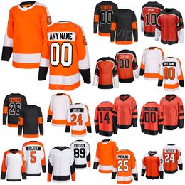 Custom Hockey 24 Nick Seeler Jersey 89 Cam Atkinson 14 Sean Couturier 10 Bobby Brink 26 Sean Walker 5 Egor Zamula 25 Ryan Poehling 21 Scott Laughton Jeugd Dames Heren