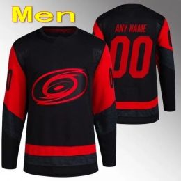 Custom Hockey Jersey Hommes Femmes Jeunes Carolina'''Hurricanes''Sstadium série Jersey Andrei Svechnikov Brent Burns Jalen Chatfield Sebastian Aho Seth Jarvis