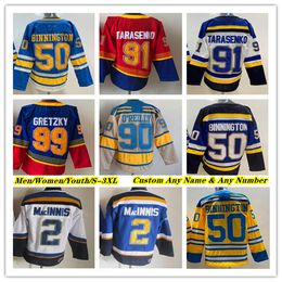 Maillots de hockey personnalisés Brayden Schenn Robert Thomas Binnington Pavel Buchnevich Kevin Hayes Torey Krug Justin Faulk Brandon Saad Alexey Toropchenko Parayko Blues