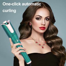 Outils chauds personnalisés 360 plage waver boucles baguette curling Style électrique Auto rotation de coiffure à cheveux automatique