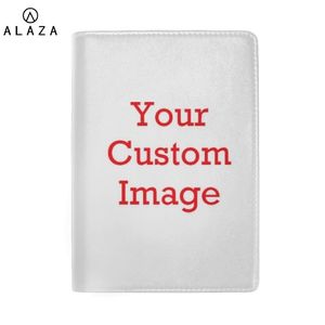Image personnalisée couverture mode femmes hommes en cuir véritable voyage porte-cartes de haute qualité étui pour passeports 220711