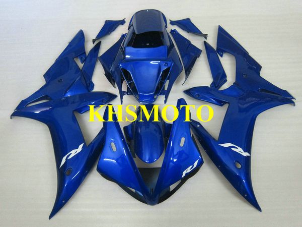 Kit de carenado de molde de inyección personalizado para YAMAHA YZFR1 02 03 YZF R1 2002 2003 YZF1000 ABS Cool Blue carenados set + regalos YE23