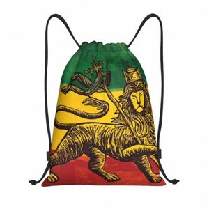 Personnalisé Rasta Drapeau Cordon Sac À Dos Sacs Hommes Femmes Léger Jamaïque Fierté Gym Sports Sackpack Sacs pour Boutique 46DI #