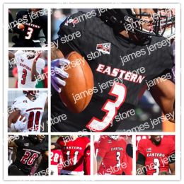 CUSTOM James Custom College Football Eastern Washington EWU Maillots Eric Barrière Cooper Kupp Dennis Merritt Talolo Limu-jones Andrew Boston