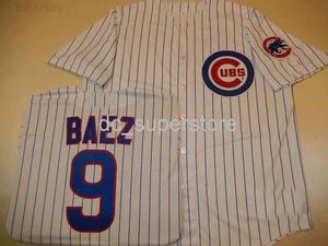 Maillot de baseball cousu JAVIER BAEZ Cool Base avec patch nouveau point n'importe quel nom numéro hommes femmes maillot de baseball jeunesse