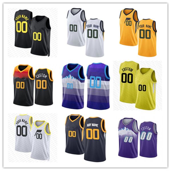 Jersey personalizada Lauri Markkanen 00 Clarkson John Collins Jazzs Collin Sexton Utahs Talen Horton-Tucker Kelly Olynyk Walker Kessler Keyonte George Basketball Jerseys