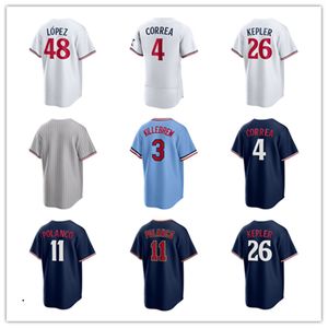 Custom Jersey Minnesota Heren dames Jeugd Twins 45 Kyle Barraclough 59 Jhoan Duran 12 Kyle Farmer 51 Luke Farrell 13 Joey Gallo 65 Ian Gibaut 1 Gordon Baseball Jerseys